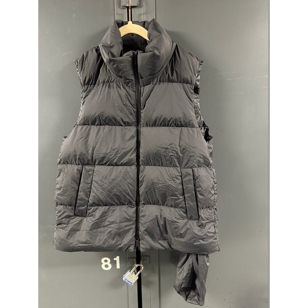 Black Ultra Light Down Uniqlo Puffer Vest- Small